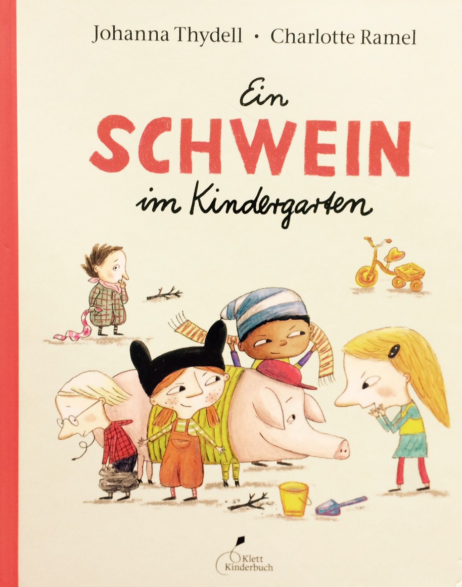 Ein Schwein im Kindergarten