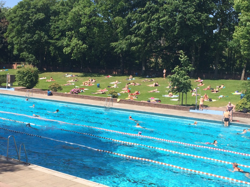 Kaifu Freibad Sommer Eimsbüttel