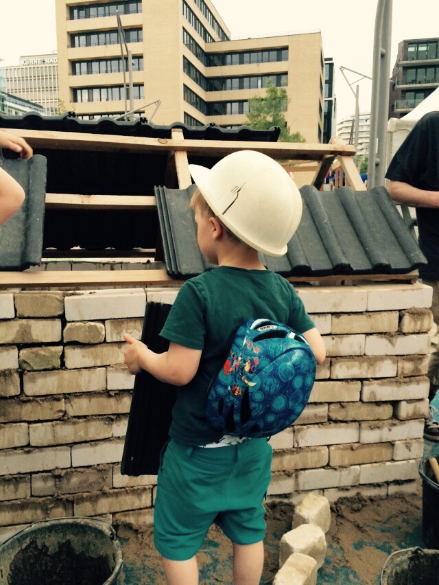 Bautraum Kinder Baustelle Hafencity