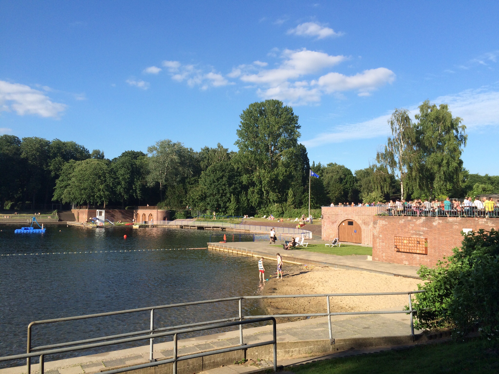 Naturbad Stadtparksee Strand