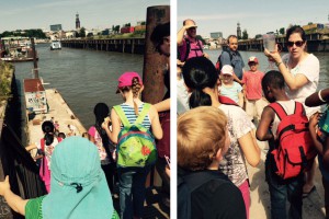 Stattreisen Hamburg Kinder Hafen Elbe