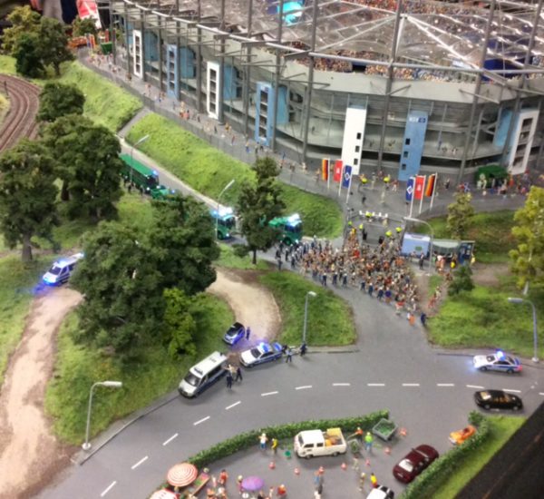 Miniatur Wunderland Volkspark Stadion HSV 