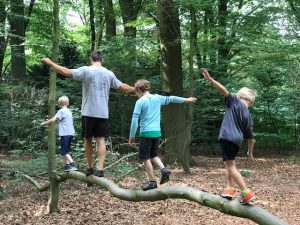 Parkour für Kinder Draußen Natur Hamburg Roots Movement Simon Pouly